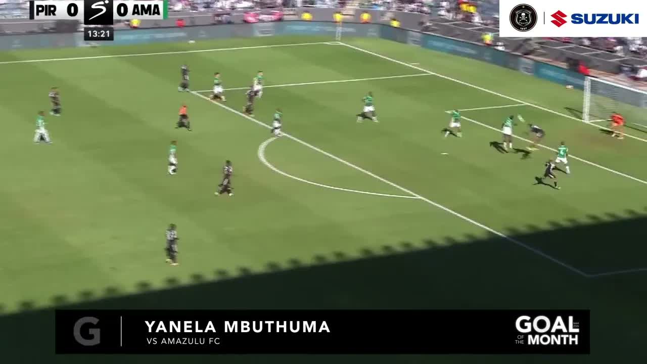 Goal of the Month | Yanela Mbuthuma vs AmaZulu