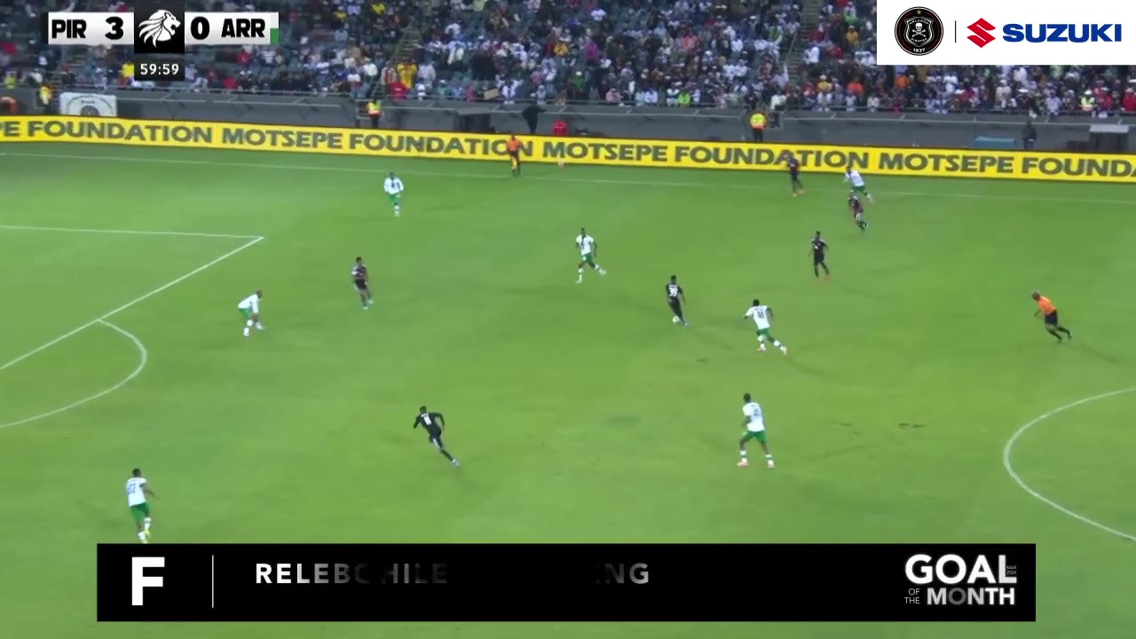 Goal of the Month | Relebohile Mofokeng vs Golden Arrows